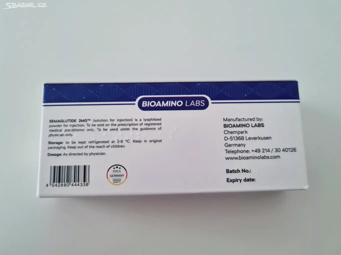 Semaglutide - Bioaminolabs - Praha - Bazar - Sbazar.cz Semaglutide - Bioaminolabs - Praha - Bazar - Sbazar.cz